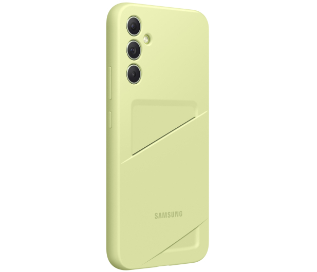 Samsung Card Slot Case do Galaxy A34 limonkowe - 1127976 - zdjęcie 4